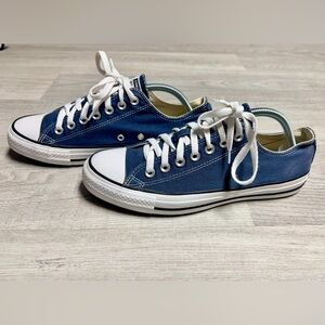 Blue Converse Chuck Taylors